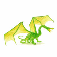 アダルト・エメラルド・ドラゴン/Adult Emerald Dragon【クリーチャー】