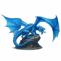 アダルト・サファイア・ドラゴン/Adult Sapphire Dragon【クリーチャー】