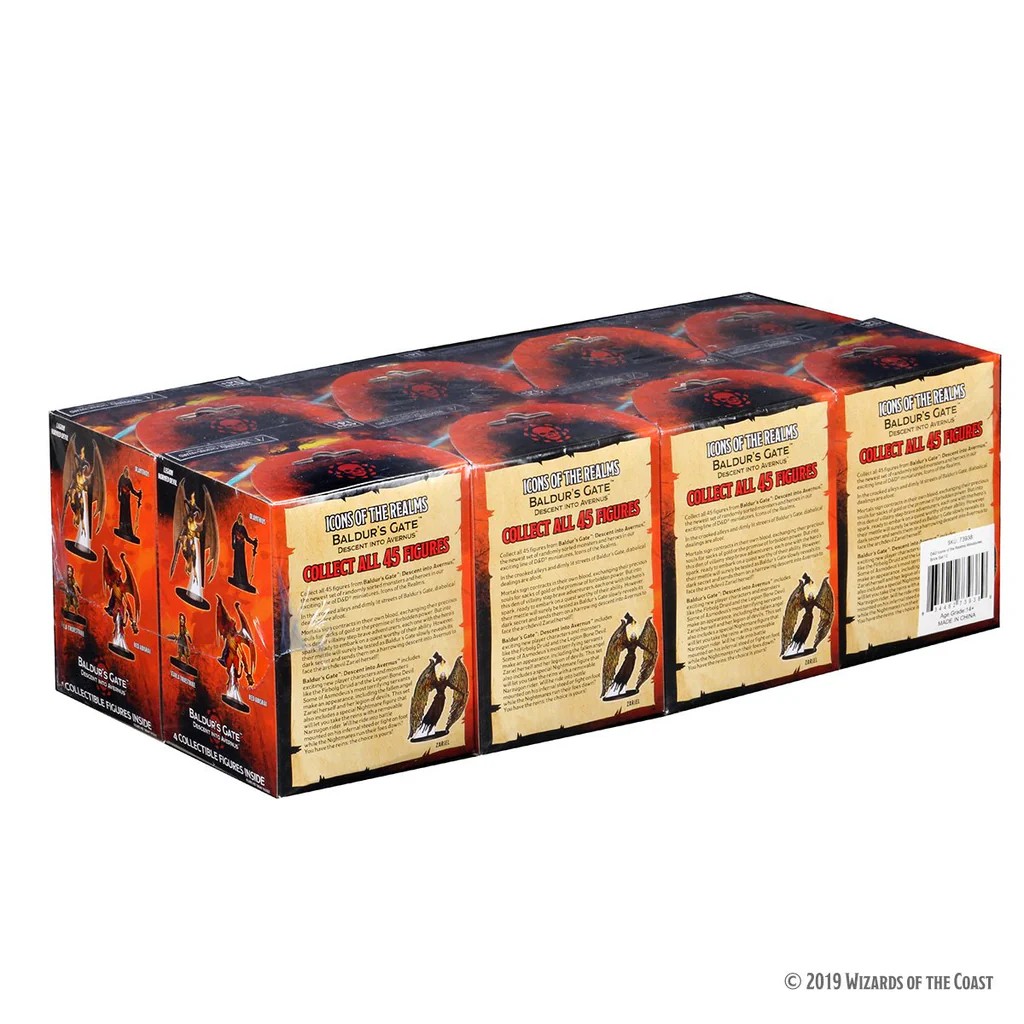 D&D ICONS OF THE REALMS:BALDUR’S GATE: Descent into Avernus-Booster Brick 73938