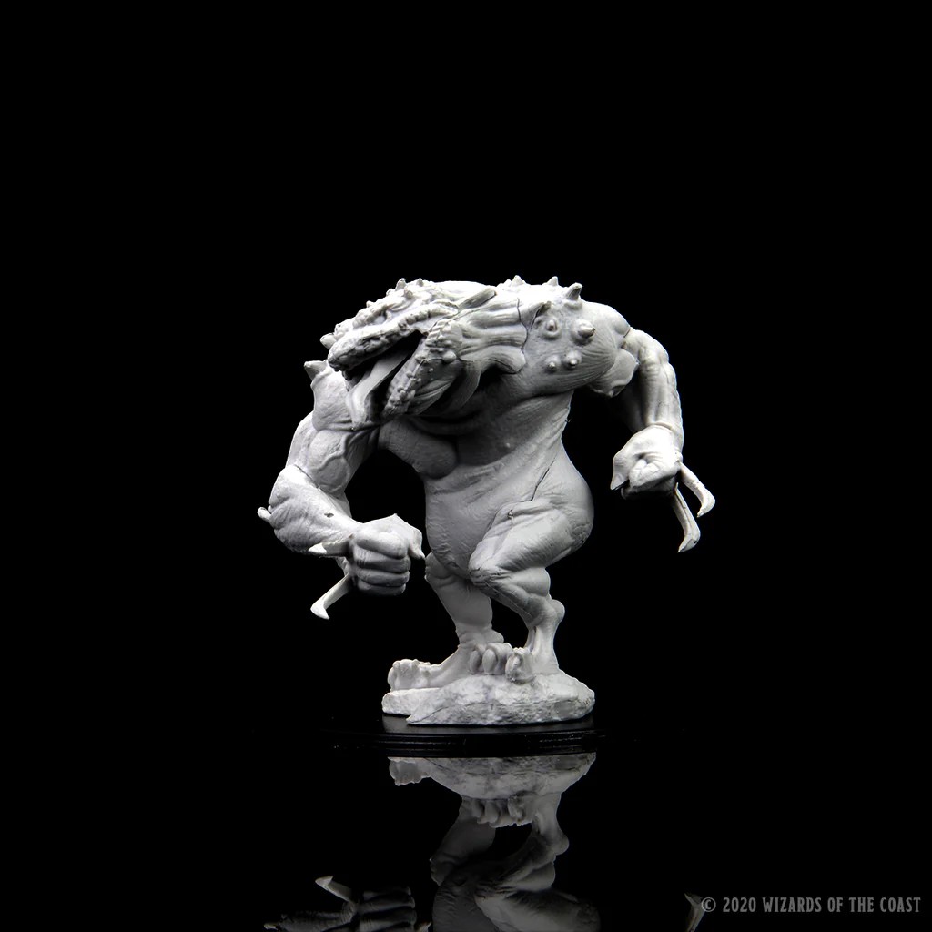 D&D NOLZUR’S MARVELOUS MINIATURES:Blue Slaad 90212