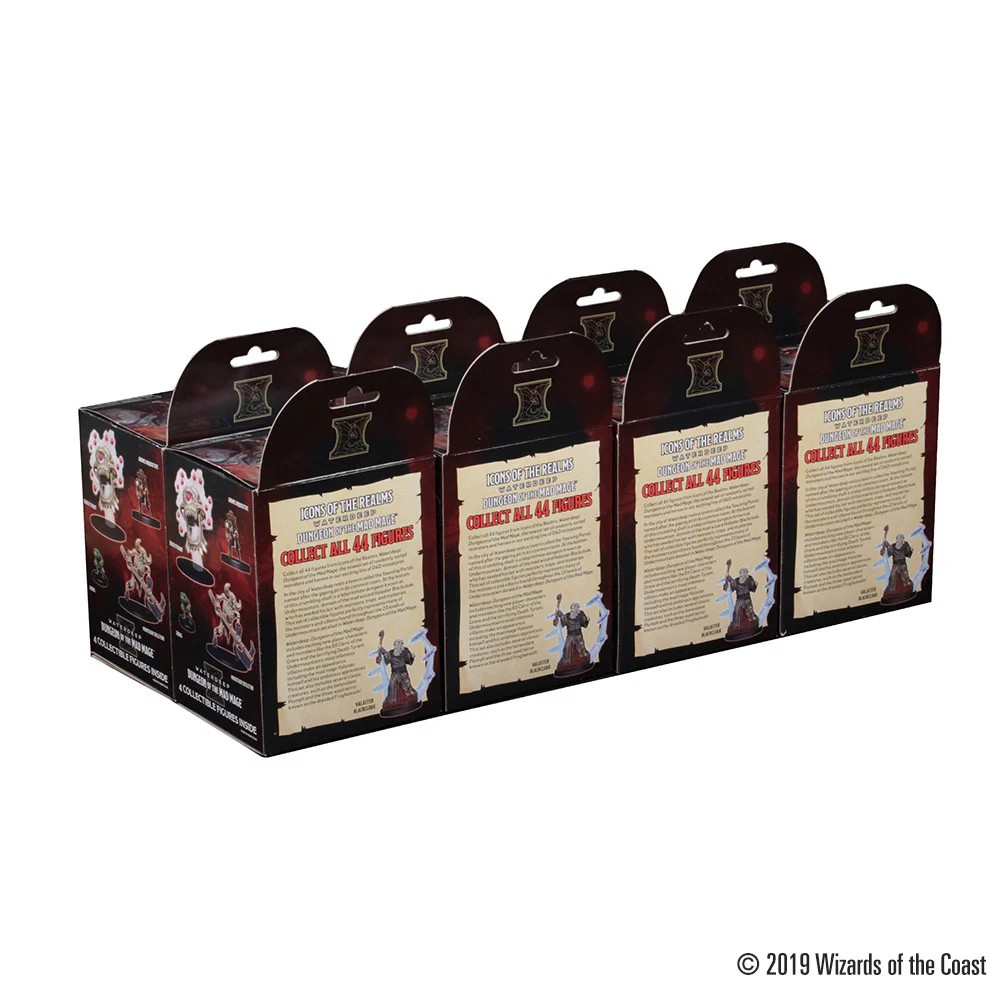 D&D ICONS OF THE REALMS:Waterdeep: Dungeon of the Mad Mage-Booster Brick 73527