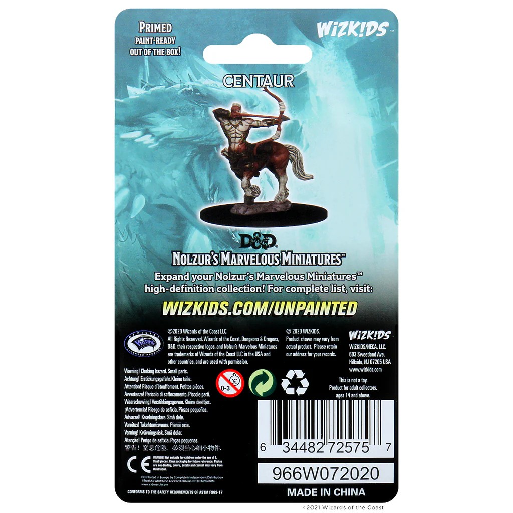 D&D NOLZUR’S MARVELOUS MINIATURES:WAVE 4-Centaur(セレスチャル) 72575 634482725757