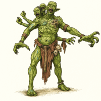 ダイア・トロル/Dire Troll【クリーチャー】