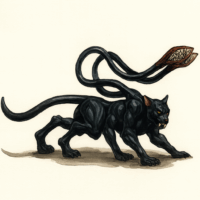 ディスプレイサー・ビースト（レガシー）/Displacer Beast 【Legacy】【クリーチャー】