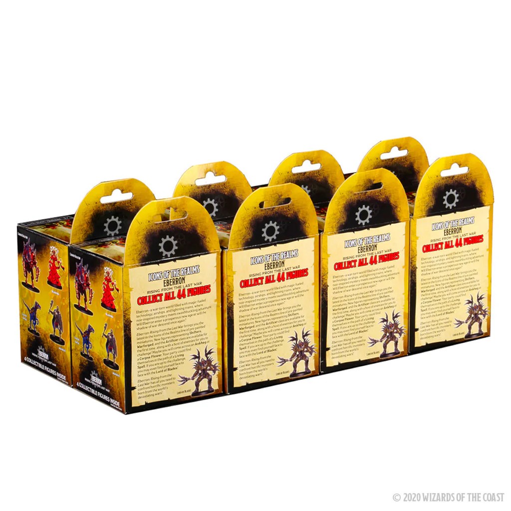 D&D ICONS OF THE REALMS:Eberron Rising from The Last War-Booster Brick 74076