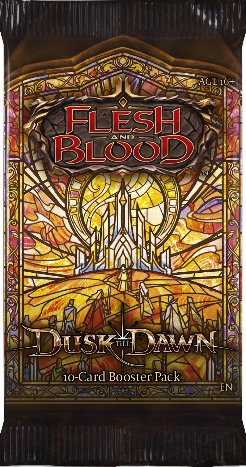 Legend Story Studios Flesh and Blood Dusk till Dawn Booster Pack（フレッシュアンドブラッド ダスクティルドーン ブースター パック）【FaB TCG DTD】 09421037050737
