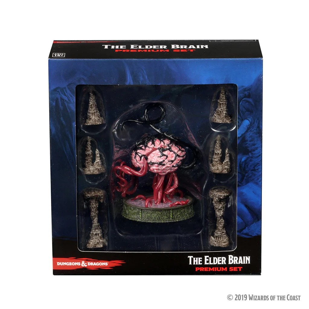 D&D ICONS OF THE REALMS:Volo & Mordenkainen’s Foes-Elder Brain & Stalagmites 73944