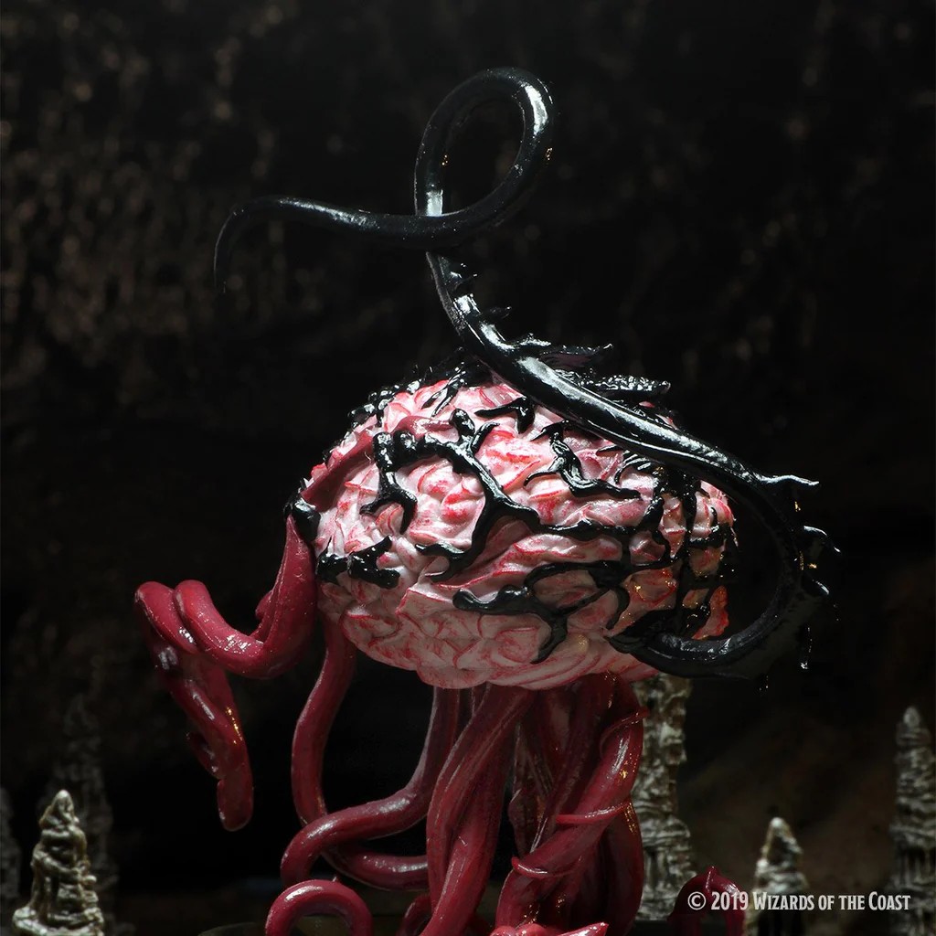 D&D ICONS OF THE REALMS:Volo & Mordenkainen’s Foes-Elder Brain & Stalagmites 73944