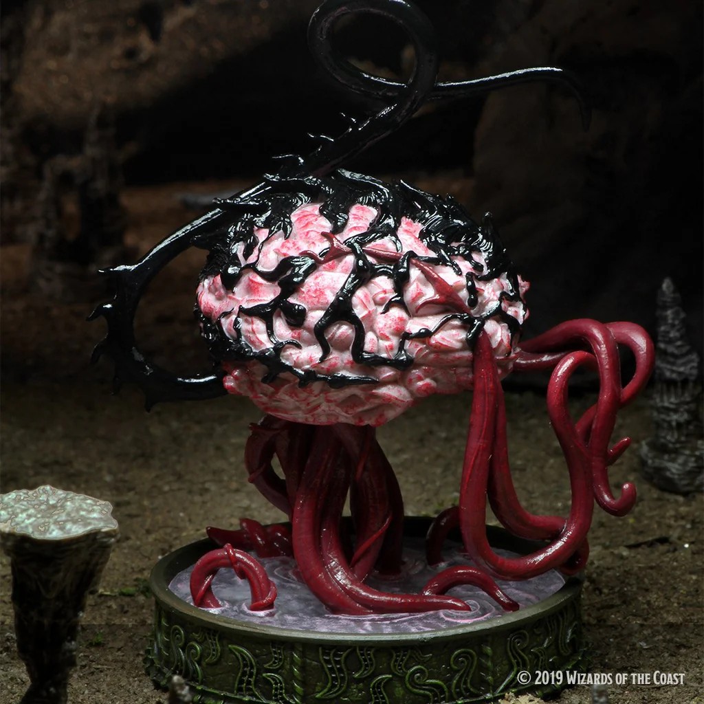 D&D ICONS OF THE REALMS:Volo & Mordenkainen’s Foes-Elder Brain & Stalagmites 73944