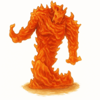 ファイアー・エレメンタル/Fire Elemental【クリーチャー】