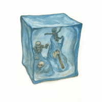 ジェラティナス・キューブ/Gelatinous Cube【クリーチャー】