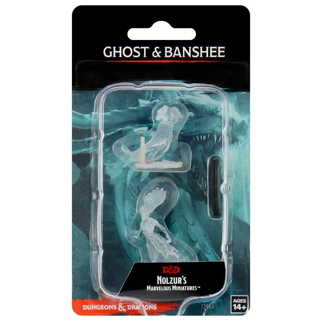 D&D NOLZUR’S MARVELOUS MINIATURES:WAVE 1-Ghost & Banshee(ゴースト&バンシー) 72564 634482725641