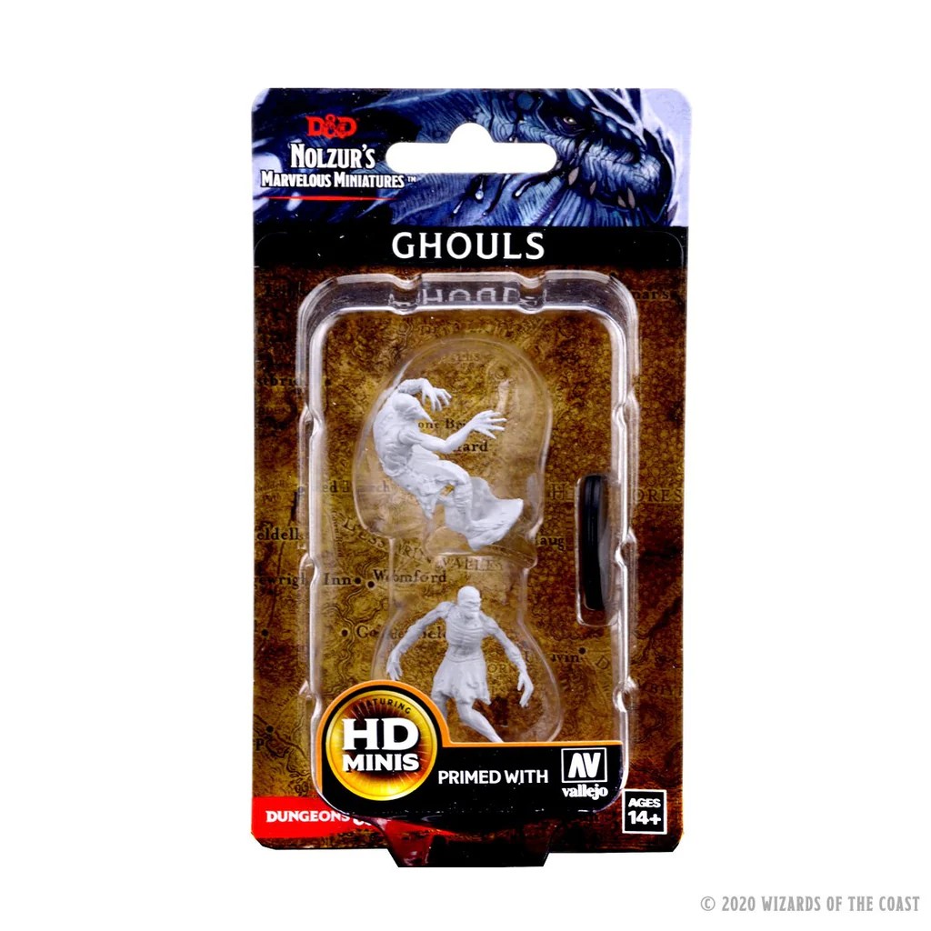 D&D NOLZUR’S MARVELOUS MINIATURES:WAVE 1-Ghouls(グール) 72571 634482725719