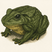 巨大蛙(ジャイアント・フロッグ（レガシー）)/Giant Frog 【Legacy】【クリーチャー】