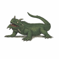 ジャイアント・リザード/Giant Lizard【クリーチャー】