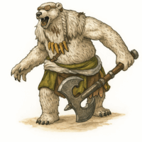 ゴライアス・ウェアベア/Goliath Werebear【クリーチャー】