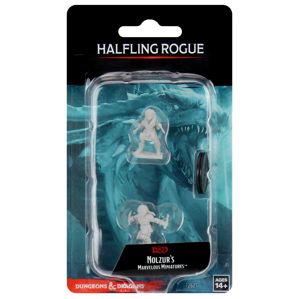 D&D NOLZUR’S MARVELOUS MINIATURES:WAVE 1-Halfling Rogue 72627 634482726273