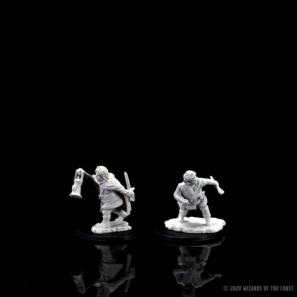 D&D NOLZUR’S MARVELOUS MINIATURES:WAVE 11-Halfling Rogue 90006 634482900062