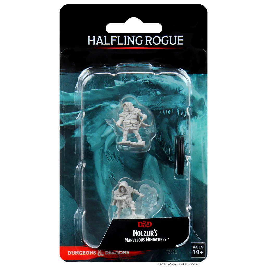 D&D NOLZUR’S MARVELOUS MINIATURES:WAVE 13-Halfling Rogue 90139 634482901397