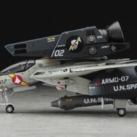 ハセガワ 1/72 VF-1J スーパー/ストライク バルキリー“SVF-41 ブラックエイセス”（マクロス） 4967834657823 公式画像2