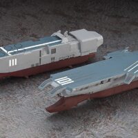 ハセガワ 1/4000 SDF-1 マクロス要塞艦 w/プロメテウス＆ダイダロス（マクロス） 4967834658301 公式画像8