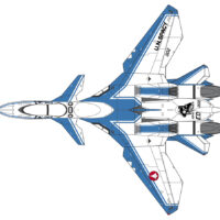ハセガワ 1/72 VF-11D サンダーボルト “テストパイロットスクール”（マクロス） 4967834658660