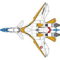 ハセガワ 1/72 VF-11D サンダーボルト “SVT-27 ブルーテイルズ”（マクロス） 4967834658691