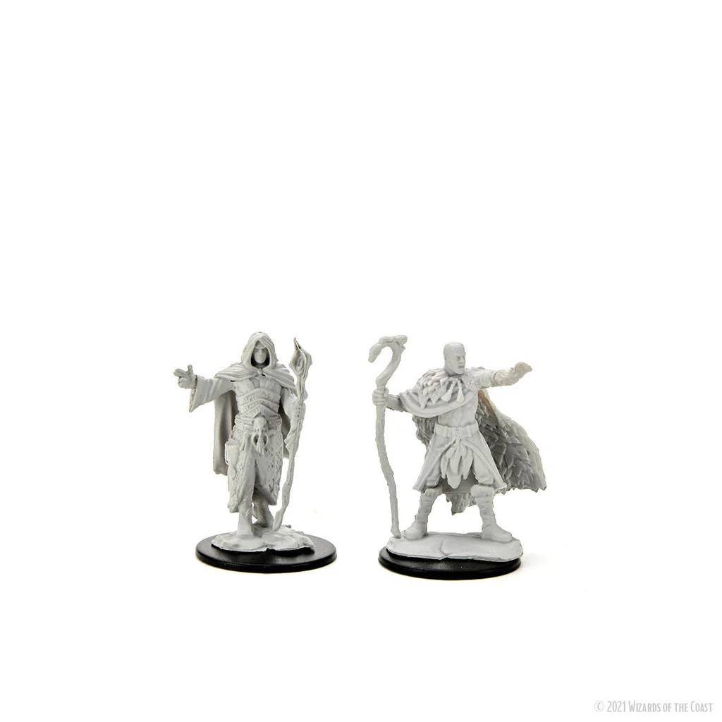 D&D NOLZUR’S MARVELOUS MINIATURES:WAVE 14-Human Druid 90221 634482902219
