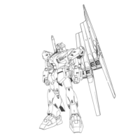 RX-94 量産型νガンダム（フィン・ファンネル装備型） [Mass Production Type ν Gundam (w/Fin Funnels)]