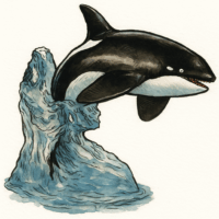 シャチ(キラー・ホエール)/Killer Whale【クリーチャー】