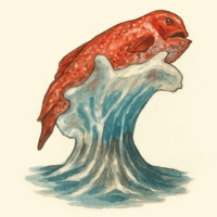 ナックルヘッド・トラウト/Knucklehead Trout【クリーチャー】