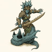 マーフォーク・スカウト/Merfolk Scout【クリーチャー】