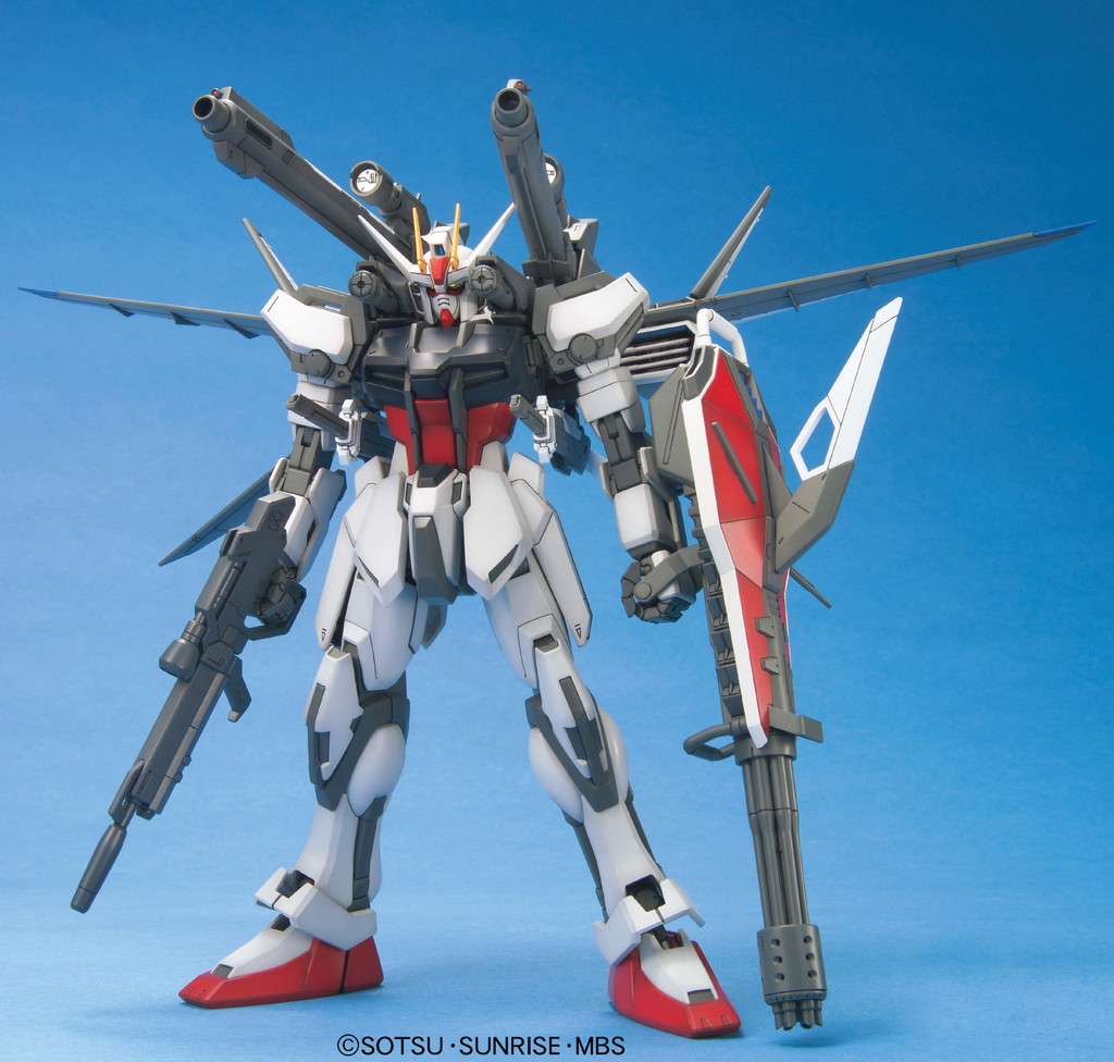 MG 1/100 GAT-X105 ストライクガンダム + I.W.S.P. [Strike Gundam + I.W.S.P.]