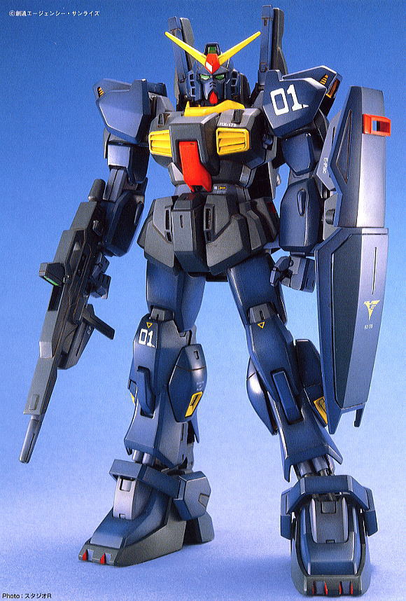 MG 1/100 RX-178 ガンダムMk-II (ティターンズ仕様) [Gundam Mk-II (Titans colors)]