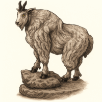 マウンテン・ゴート/Mountain Goat【クリーチャー】