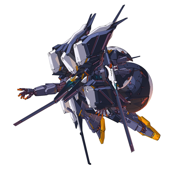RX-124 ガンダムTR-6〈クィンリィ〉フルアーマー形態 [Gundam TR-6 (Queenly) Full Armor Form]
