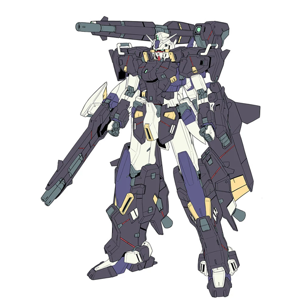 MSW-004 ガンダム〈ケストレル〉アーマー・エクステリア [Gundam (Kestrel) Armor Exterior]