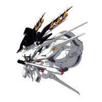 RX-124 ガンダムTR-6〈インレ〉 大気圏離脱形態  [Gundam TR-6 (Inle) Atmospheric Escape Form]《A.O.Z》