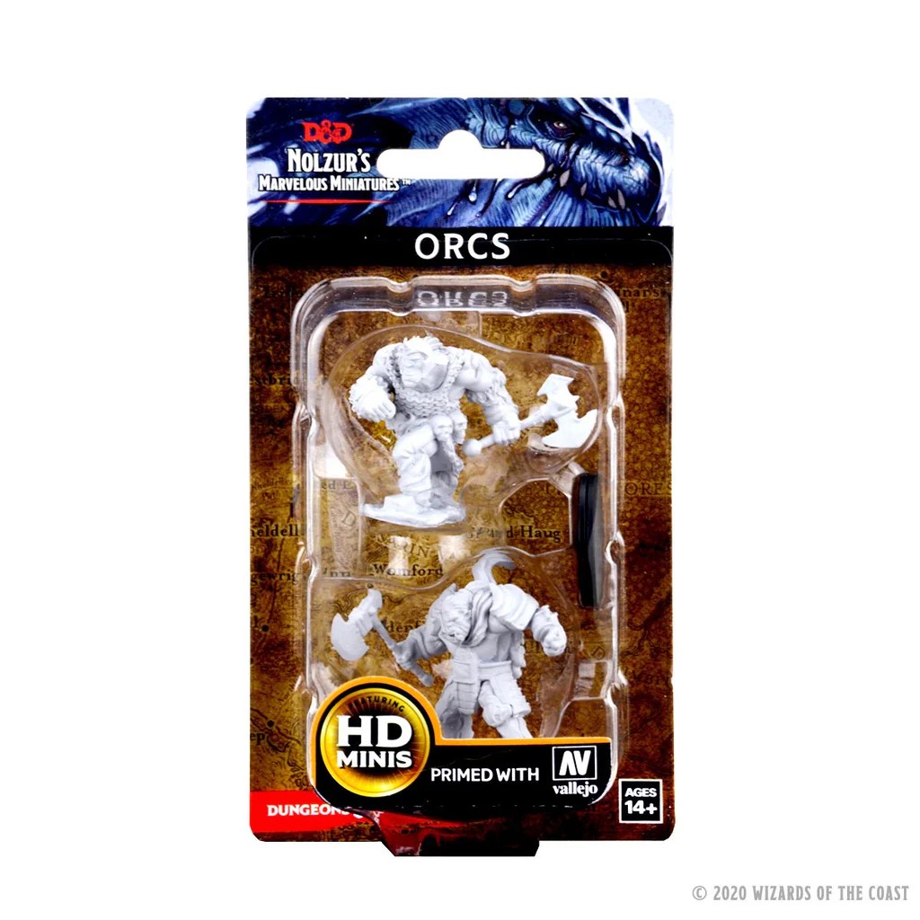 D&D NOLZUR’S MARVELOUS MINIATURES:WAVE 1-Orcs(オーク) 72560 634482725603