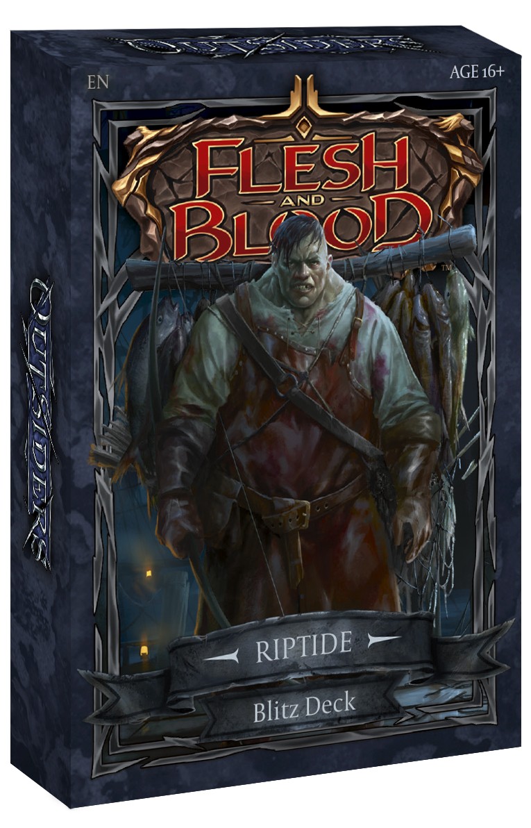 Legend Story Studios Flesh and Blood Outsiders Blitz Deck RIPTIDE（フレッシュアンドブラッド アウトサイダース ブリッツデッキ リップタイド）【FaB TCG RIP】