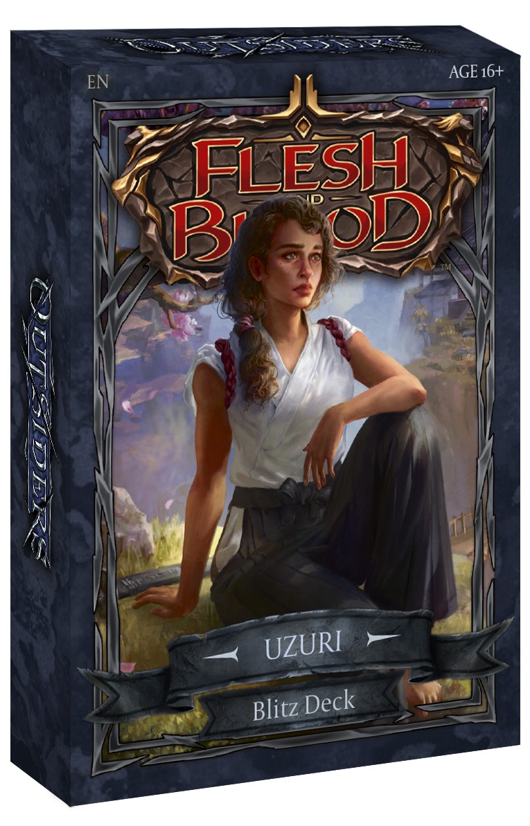 148112Legend Story Studios Flesh and Blood Outsiders Blitz Deck UZURI（フレッシュアンドブラッド アウトサイダース ブリッツデッキ ウズリ）【FaB TCG UZU】