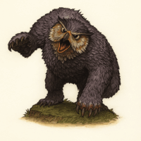 アウルベア/Owlbear【クリーチャー】