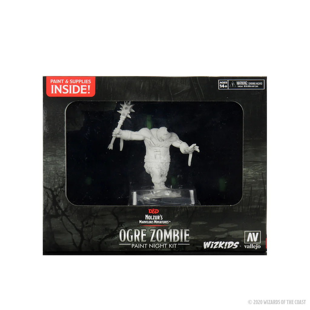 D&D NOLZUR’S MARVELOUS MINIATURES:PAINT NIGHT KIT-Ogre Zombie 90135