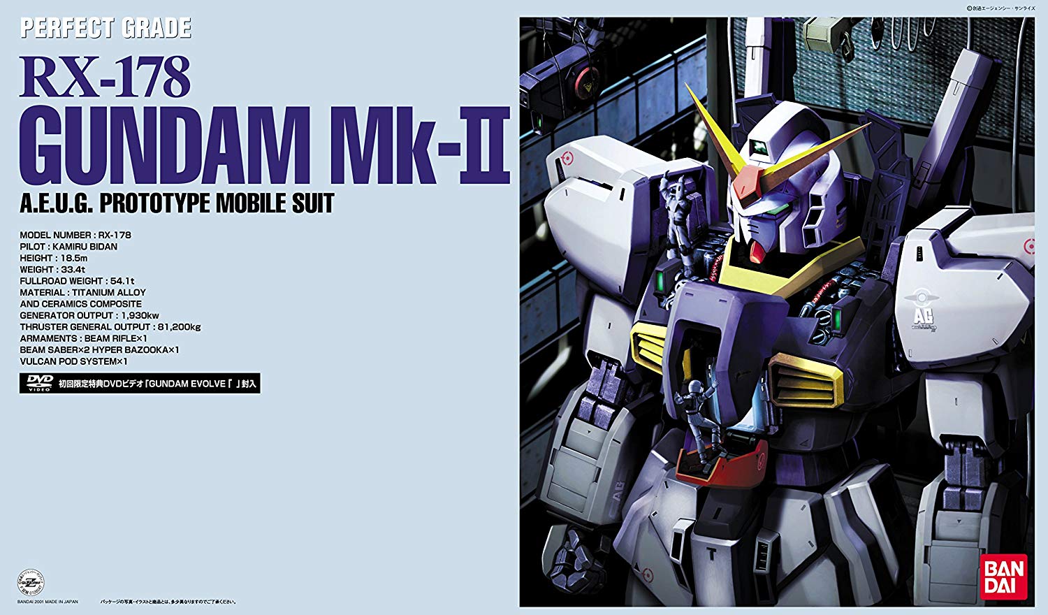 PG 1/60 RX-178 ガンダムMk-II (エゥーゴカラー) [Gundam Mk-II (AEUG colors)] 5064872 4573102648723 0106047 4543112060471