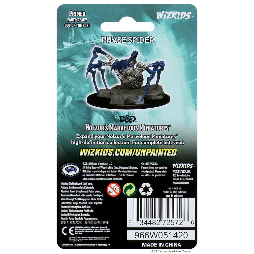 D&D NOLZUR’S MARVELOUS MINIATURES:WAVE 1-Phase Spider(フェイズ・スパイダー) 72572 634482725726
