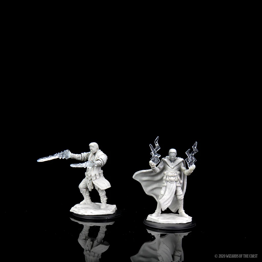D&D NOLZUR’S MARVELOUS MINIATURES:WAVE 12-Human Sorcerer 90053 634482900536