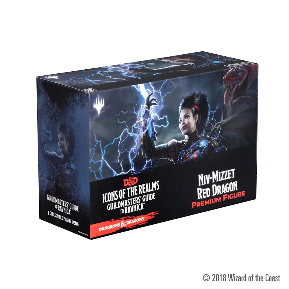 D&D ICONS OF THE REALMS:Guildmasters’ Guide to Ravnica-Niv-Mizzet Red Dragon(MTG) 73599