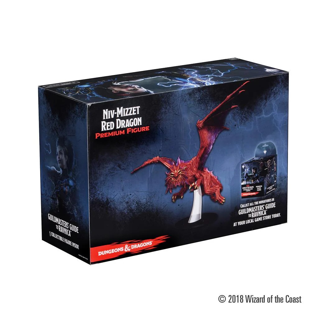 D&D ICONS OF THE REALMS:Guildmasters’ Guide to Ravnica-Niv-Mizzet Red Dragon(MTG) 73599