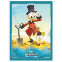 タカラトミー ディズニー・ロルカナ・TCG 日本語版 公式カードスリーブ スクルージ・マクダック 世界一の金持ちアヒル 4904810957973 公式画像1