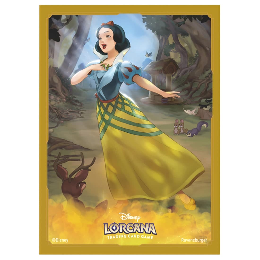 タカラトミー ディズニー・ロルカナ・TCG 日本語版 公式カードスリーブ 白雪姫 井戸に願いを 4904810958451